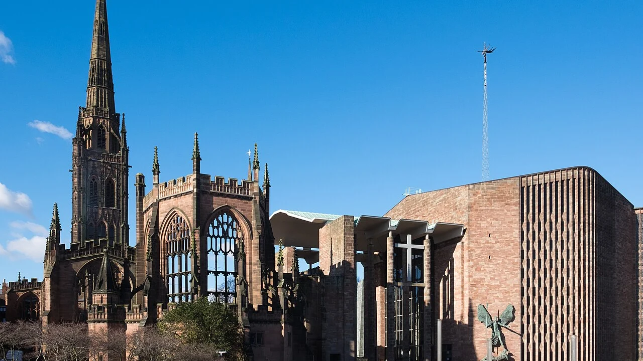Coventry Cathedral in 2018