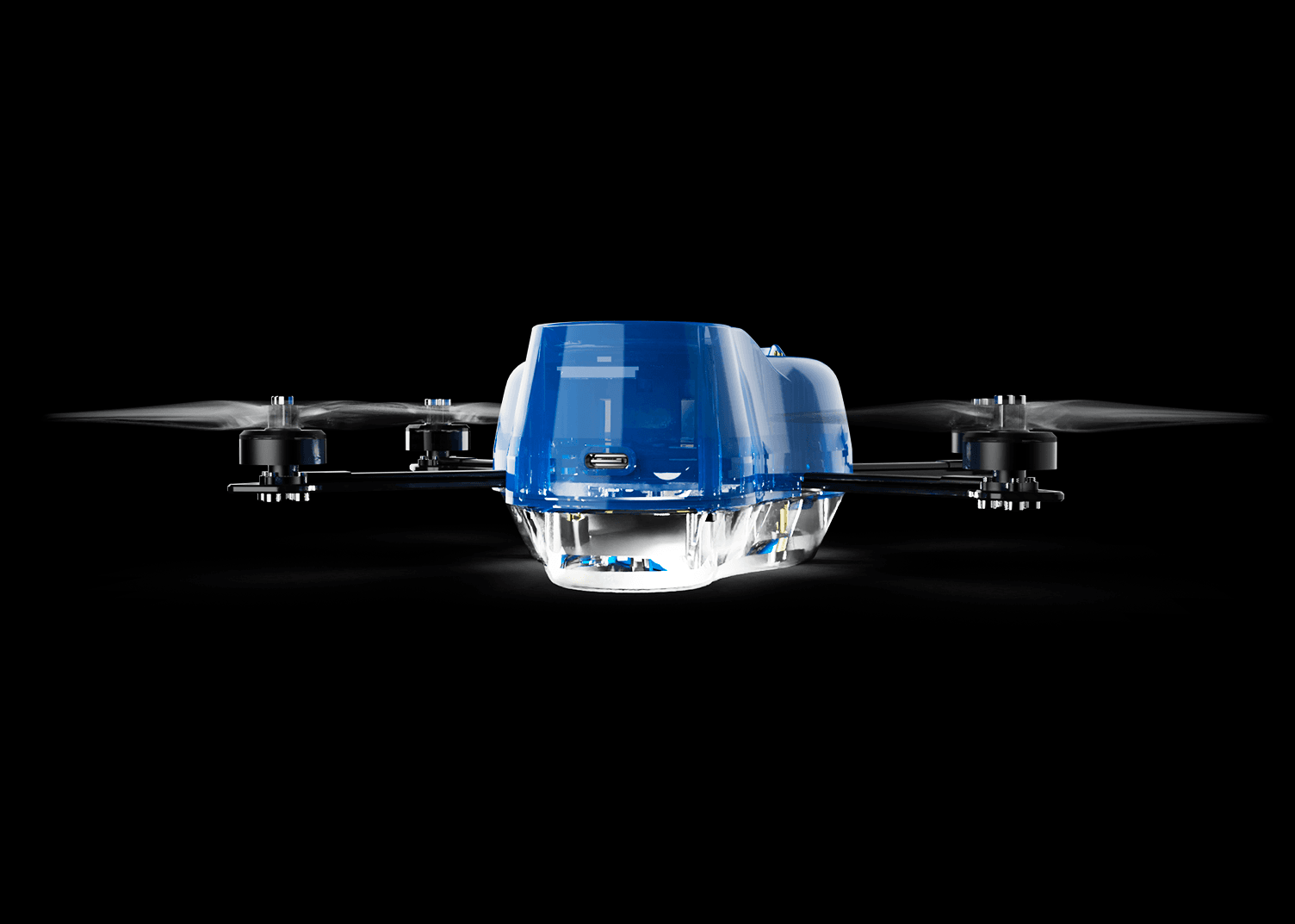 Starbound Labs Spectra drone, left hero angle
